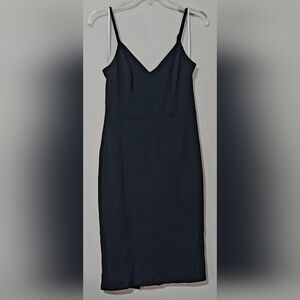 Lulus Maxi Elegant Black Dress W/ Spaghetti Strap  Dress. NW0T. Size Medium